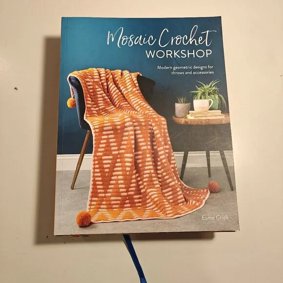 Mosaic Crochet Workshop Blanket Pattern Book - New - Picture 1 of 2